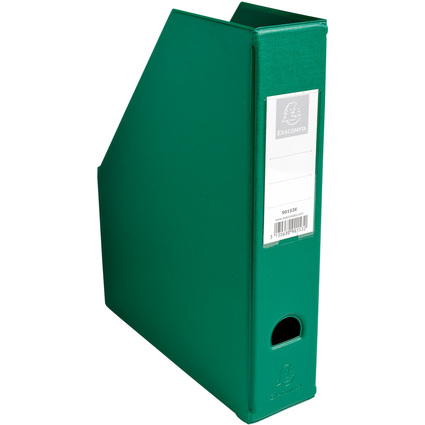 EXACOMPTA Porte-revues, A4, carton, 70 mm, vert