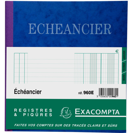 EXACOMPTA Piqre "Echancier", 210 x 190 mm vertical