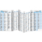 EXACOMPTA Planning mural PLANEXA 2026, dpliant 15 mois