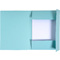 EXACOMPTA Chemise imprime Foldyne 300, A4, bleu pastel