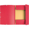 EXACOMPTA Chemise  lastiques, A4, carton, rouge