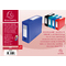 EXACOMPTA Bote d'archives  pression, PP, 100 m, bleu