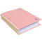 EXACOMPTA Chemise  soufflet, en carton, 320 g/m2, rose