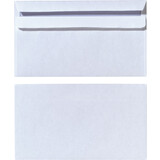 herlitz enveloppe format long, sans fentre, blanc
