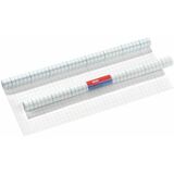 herlitz film protge-livre, 400 mm x 1 m, PP, transparent