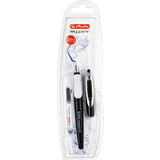 herlitz stylo plume my.pen, plume: M, noir / blanc