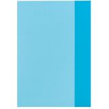 herlitz Protge-cahier format A4, en PP, bleu transparent