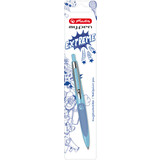 herlitz stylo  bille rtractable my.pen, bleu clair/bleu