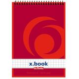 herlitz bloc-notes  spirale x.book, A6, 50 pages