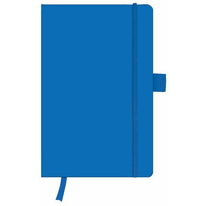 herlitz Carnet my.book classic A5, quadrill,192 pages, bleu