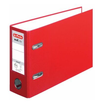 herlitz Classeur PP maX.file protect, A5 paysage, rouge