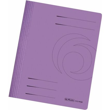 herlitz Chemise  lamelle easyorga, carte lustre, violet
