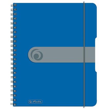 herlitz Cahier  spirales easy orga to go, A5, bleu