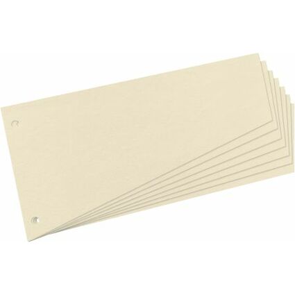 herlitz Intercalaires, trapzoidal, carte lustre, chamois