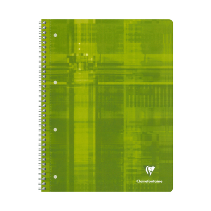 Clairefontaine Cahier spiral, A4, lign, 160 pages