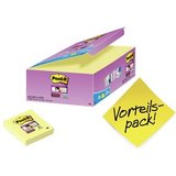 Post-it bloc-note Super sticky Notes, 48 x 48 mm, jaune
