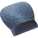 3M repose-poignet gel avec tapis de souris, blue water/bleu