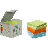 Post-it bloc-note adhsif Recycling, 76 x 76 mm, 4 couleurs