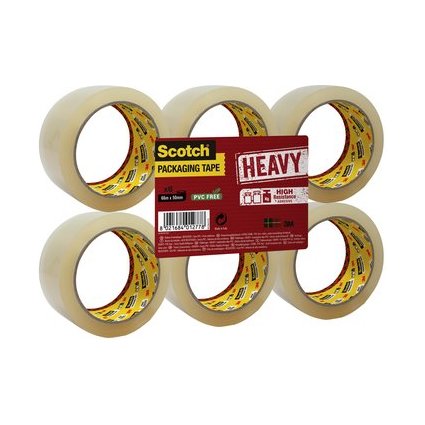 3M Scotch Ruban adhsif d'emballage SECURE SEAL, 50mm x 66 m