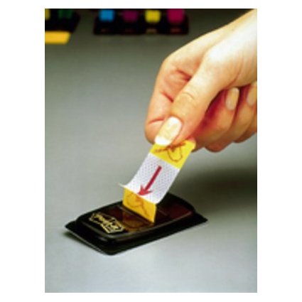 Post-it Marque-pages Index Symbole "signature", jaune
