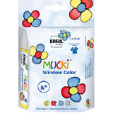 KREUL window Color pen "MUCKI", kit de 4