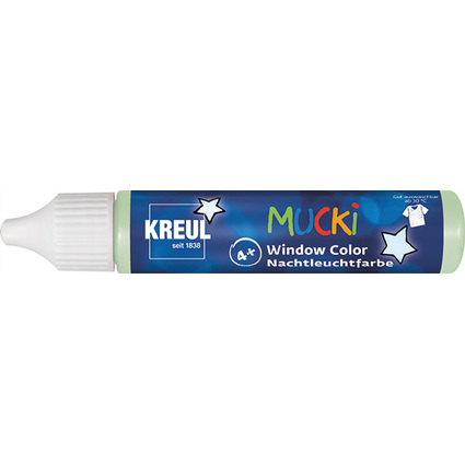 KREUL Window Color Peinture luminescente Pen "MUCKI", 29 ml