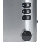 SEVERIN Grille-pain pour 4 tranches AT 2509, inox / noir