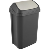 keeeper poubelle "swantje", 25 litres, anthracite / gris