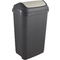 keeeper Poubelle "swantje", 50 litres, anthracite / argent