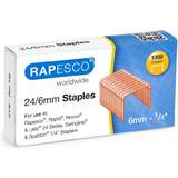 RAPESCO agrafes 24/6, cuivr et galvanis