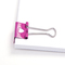 RAPESCO Pince double clip, (L)32 mm, coeur, rose