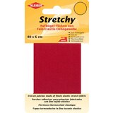 KLEIBER patch thermocollant lastique, 400 x 60 mm, rouge