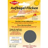 KLEIBER patch thermocollant Kper, 400 x 120 mm, gris fonc