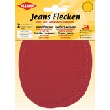 KLEIBER patch thermocollant ovale pour jeans, rouge