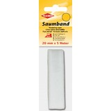 KLEIBER ourlet thermocollant, 20 mm x 5 m, blanc
