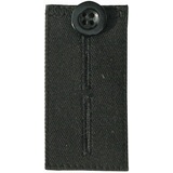 KLEIBER extenseur de ceinture de pantalon, avec bouton, noir