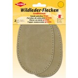 KLEIBER patch  coudre en daim, 155 x 100 mm, beige