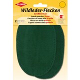 KLEIBER patch  coudre en daim, 155 x 100 mm, vert