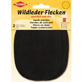 KLEIBER patch  coudre en daim, 125 x 100 mm, noir