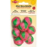 KLEIBER mini boules de lavage, rose/vert
