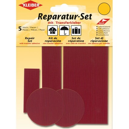 KLEIBER Set de pices pour rparation, rouge fonc