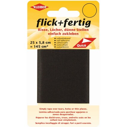 KLEIBER Set de rparation Flick + Fertig, noir