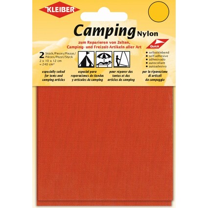 KLEIBER Pices de rparation, nylon, autocollant, orange