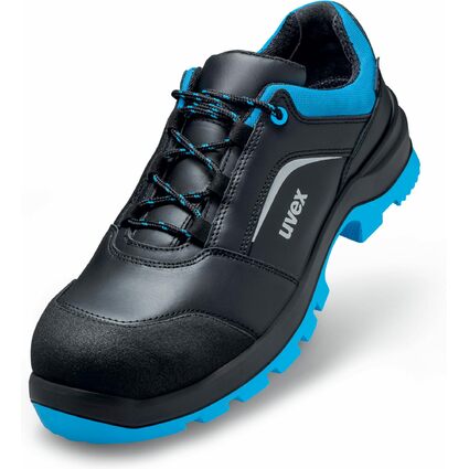 uvex 2 xenova Chaussures basses S3 SRC, T. 46, noir/bleu