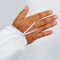 uvex Combinaison de protection jetable 4B, XXL, blanc/orange