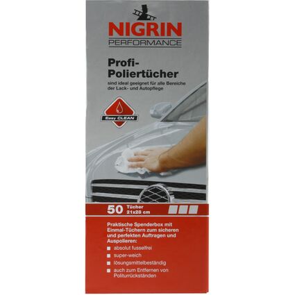 NIGRIN Performance Profi-Poliertcher, in Spenderbox